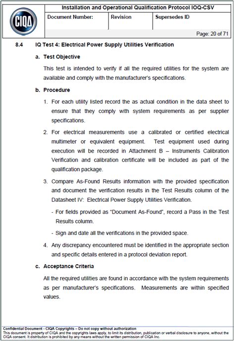 test scripts for packaging equipment validation|sample test scripts.